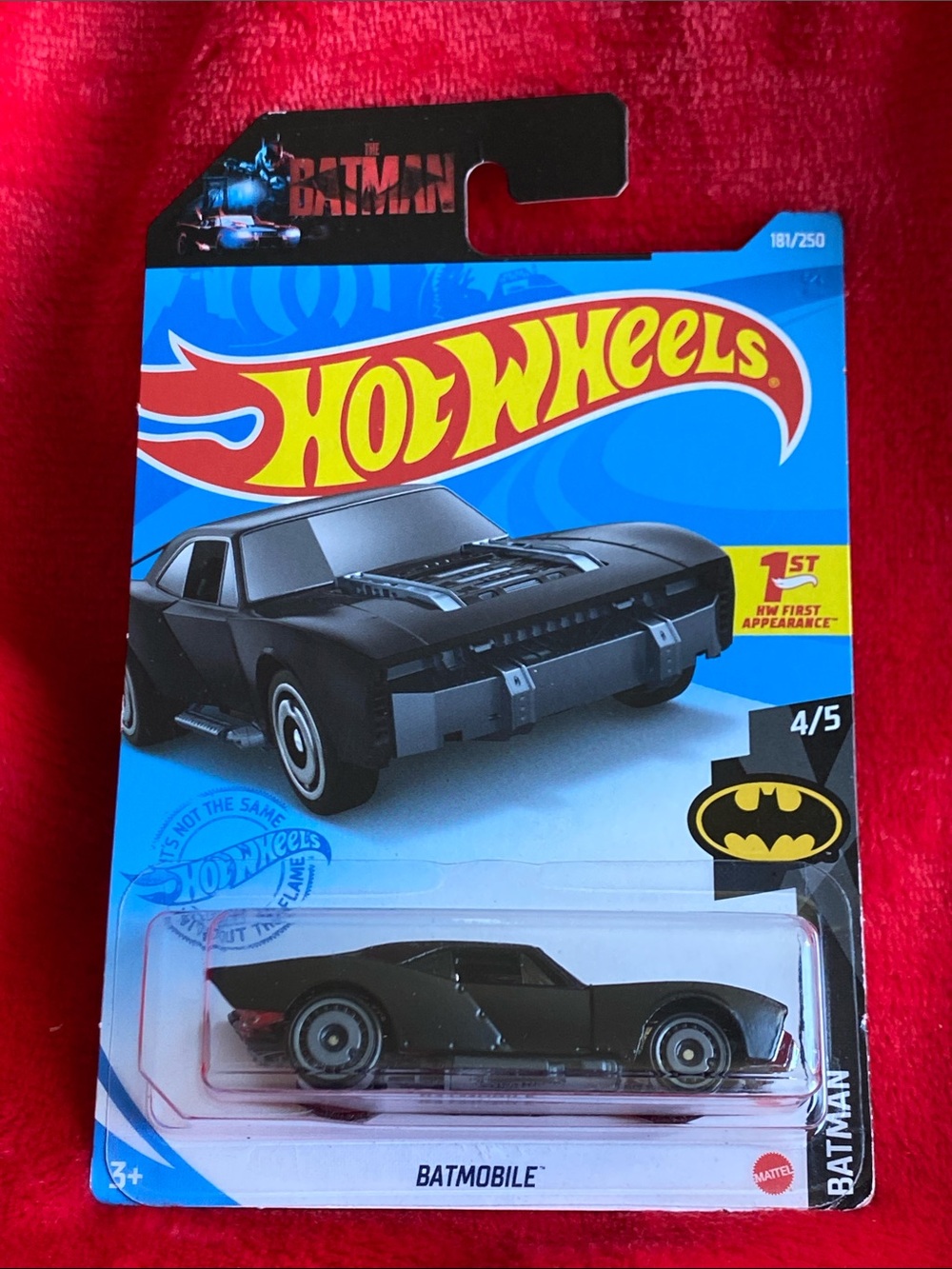 🚖3/$36🚖 Hot Wheels Batmobile(2021)-Black